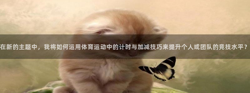 在新的主题中，我将如何运用体育运动中的计时与加减技巧来提升个人或团队的竞技水平？