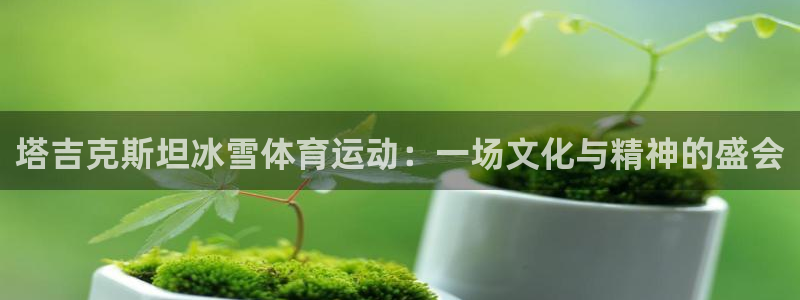塔吉克斯坦冰雪体育运动：一场文化与精神的盛会